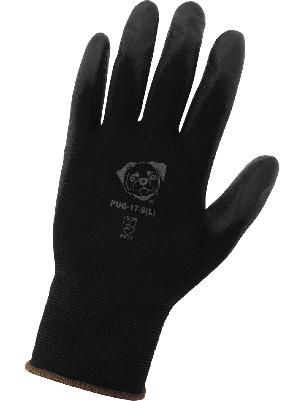 PUG™ Black Lightweight Polyurethane Coated Anti-Static