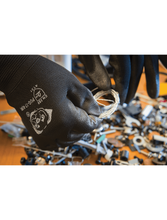 Load image into Gallery viewer, PUG™ Black Lightweight Polyurethane Coated Anti-Static/Electrostatic Compliant Gloves with Cut, Abrasion, and Puncture Resistance - PUG-17
